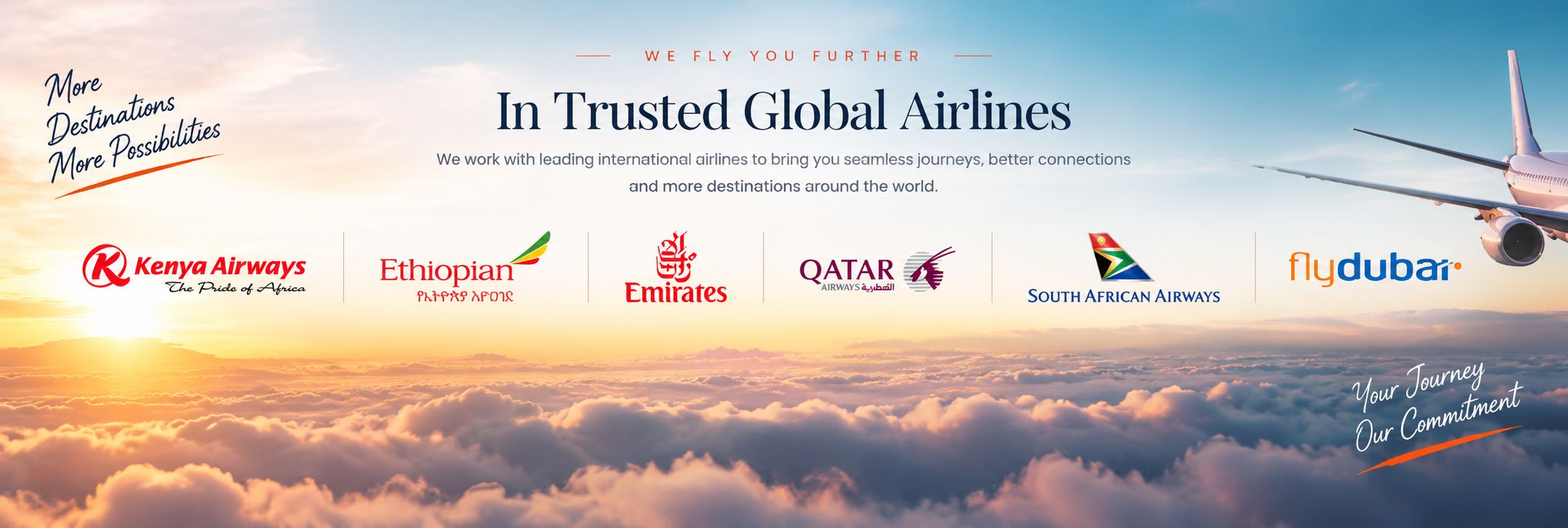 Trusted global airline partners